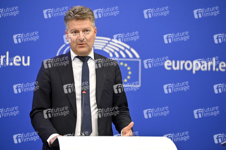 Pressekonferenz zum Digital Services Act und dem Digital Markets Act im EU-Parlament in Straßburg
