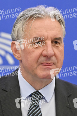 Pressekonferenz zur Strategie für den indopazifischen Raum in den Bereichen Handel und Investitionen im EU-Parlament in Straßburg