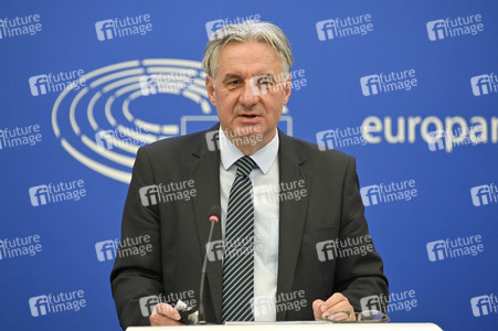 Pressekonferenz zur Strategie für den indopazifischen Raum in den Bereichen Handel und Investitionen im EU-Parlament in Straßburg