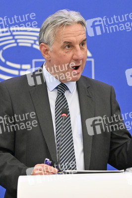 Pressekonferenz zur Strategie für den indopazifischen Raum in den Bereichen Handel und Investitionen im EU-Parlament in Straßburg