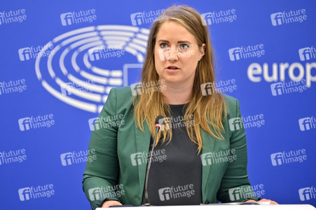 Pressekonferenz zum delegiertPressekonferenz zum delegierten Taxonomie-Rechtsakt über Kernenergie und Gas im Europäischen Parlament in Straßburg