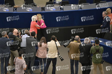 Petr Fiala stellt Prioritäten der tschechischen EU-Ratspräsidentschaft vor im EU-Parlament in Straßburg