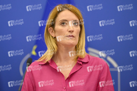 Pressekonferenz zur tschechischen EU-Ratspräsidentschaft im EU-Parlament in Straßburg
