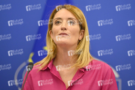Pressekonferenz zur tschechischen EU-Ratspräsidentschaft im EU-Parlament in Straßburg