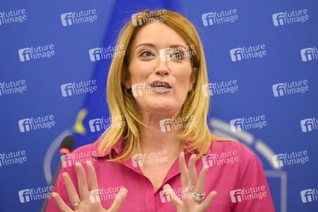 Pressekonferenz zur tschechischen EU-Ratspräsidentschaft im EU-Parlament in Straßburg