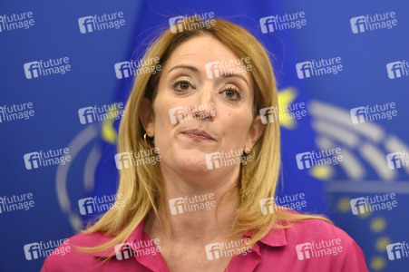 Pressekonferenz zur tschechischen EU-Ratspräsidentschaft im EU-Parlament in Straßburg