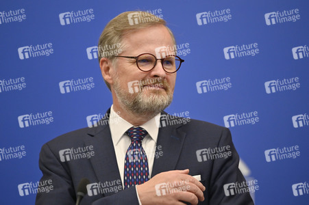 Pressekonferenz zur tschechischen EU-Ratspräsidentschaft im EU-Parlament in Straßburg