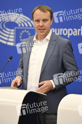 Pressekonferenz EU-Finanzierung für Ungarn gemäß der Rechtsstaatlichkeits-Konditionalitätsverordnung im EU-Parlament in Straßburg