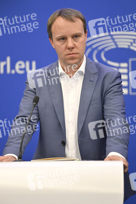 Pressekonferenz EU-Finanzierung für Ungarn gemäß der Rechtsstaatlichkeits-Konditionalitätsverordnung im EU-Parlament in Straßburg