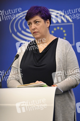 Pressekonferenz EU-Finanzierung für Ungarn gemäß der Rechtsstaatlichkeits-Konditionalitätsverordnung im EU-Parlament in Straßburg
