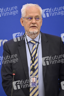Pressekonferenz EU-Finanzierung für Ungarn gemäß der Rechtsstaatlichkeits-Konditionalitätsverordnung im EU-Parlament in Straßburg