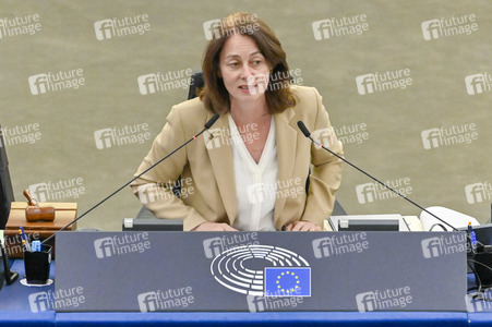 Plenartagung zum Recht auf Abtreibung im EU-Parlament in Straßburg