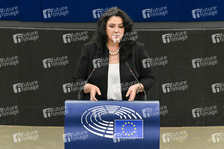 Plenartagung zum Recht auf Abtreibung im EU-Parlament in Straßburg