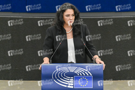 Plenartagung zum Recht auf Abtreibung im EU-Parlament in Straßburg
