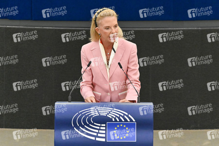 Plenartagung zum Recht auf Abtreibung im EU-Parlament in Straßburg