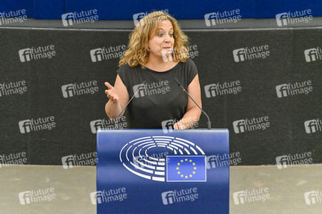 Plenartagung zum Recht auf Abtreibung im EU-Parlament in Straßburg