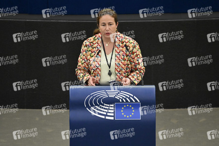 Plenartagung zum Recht auf Abtreibung im EU-Parlament in Straßburg