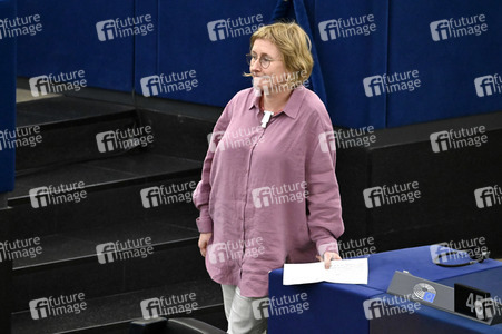 Plenartagung zum Recht auf Abtreibung im EU-Parlament in Straßburg