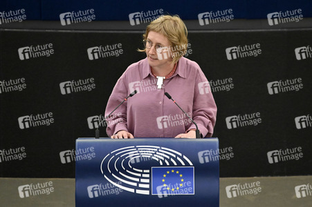 Plenartagung zum Recht auf Abtreibung im EU-Parlament in Straßburg