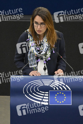 Plenartagung zum Recht auf Abtreibung im EU-Parlament in Straßburg