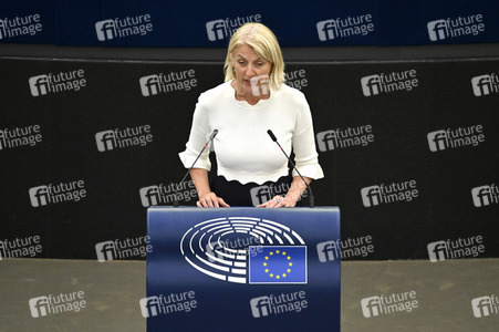Plenartagung zum Recht auf Abtreibung im EU-Parlament in Straßburg