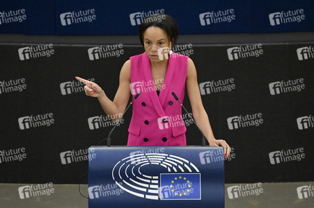 Plenartagung zum Recht auf Abtreibung im EU-Parlament in Straßburg