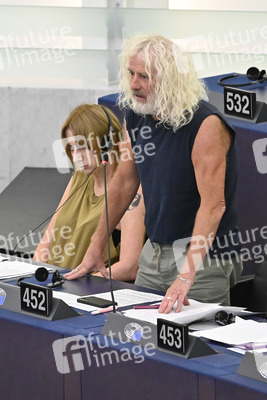 Plenartagung zum Recht auf Abtreibung im EU-Parlament in Straßburg