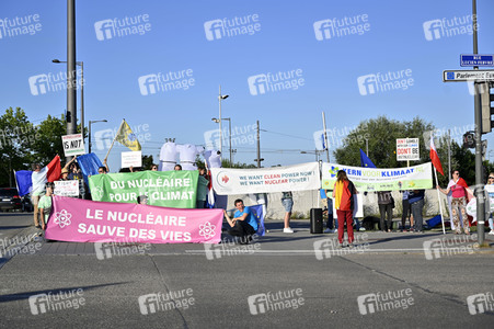 Demo für die EU-Taxonomie Verordnung in Straßburg