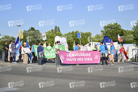 Demo für die EU-Taxonomie Verordnung in Straßburg