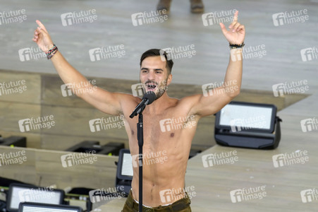 TV-Show 'Die große Schlagerstrandparty 2022 - Es geht wieder los!' in Gelsenkirchen