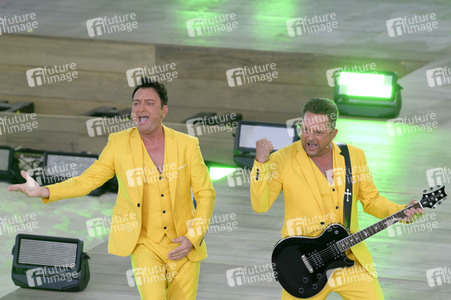 TV-Show 'Die große Schlagerstrandparty 2022 - Es geht wieder los!' in Gelsenkirchen