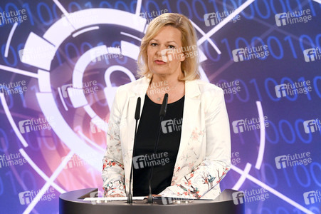Pressekonferenz Vorstellung der Cybersicherheitsagenda des BMI in Berlin