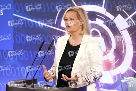 Pressekonferenz Vorstellung der Cybersicherheitsagenda des BMI in Berlin