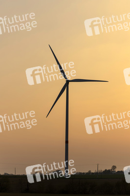 Windkraftanlage bei Huy