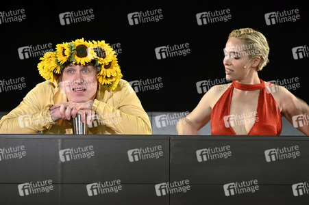 Theaterprobe 'Jedermann - Das Spiel vom Sterben des reichen Mannes' in Salzburg