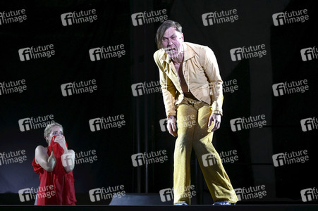 Theaterprobe 'Jedermann - Das Spiel vom Sterben des reichen Mannes' in Salzburg