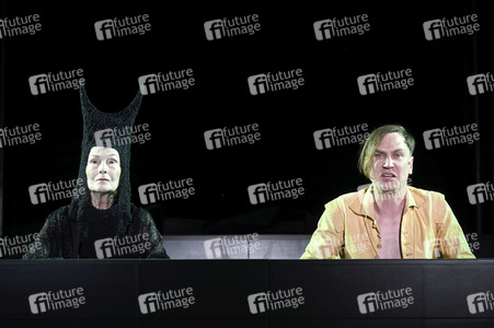 Theaterprobe 'Jedermann - Das Spiel vom Sterben des reichen Mannes' in Salzburg