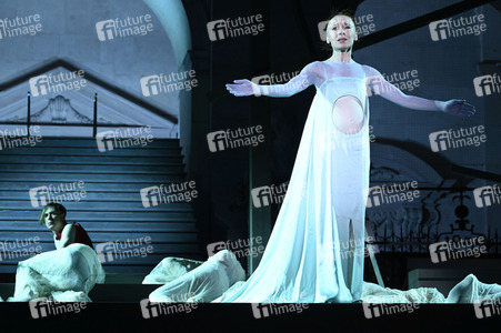 Theaterprobe 'Jedermann - Das Spiel vom Sterben des reichen Mannes' in Salzburg