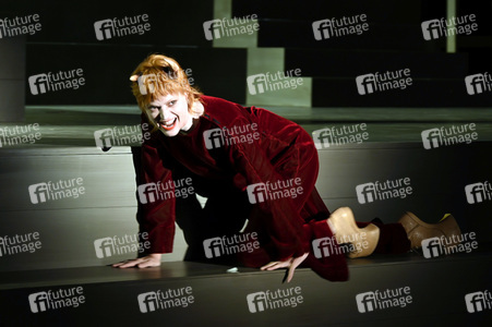 Theaterprobe 'Jedermann - Das Spiel vom Sterben des reichen Mannes' in Salzburg