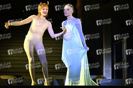 Theaterprobe 'Jedermann - Das Spiel vom Sterben des reichen Mannes' in Salzburg