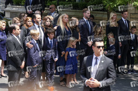 Trauerfeier für Ivana Trump in New York