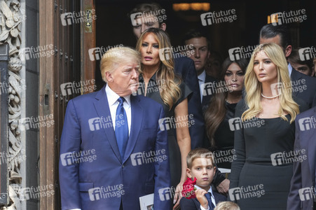 Trauerfeier für Ivana Trump in New York