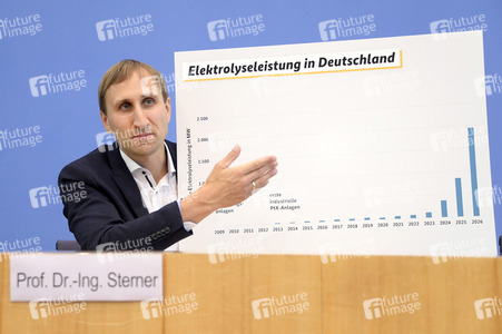 Bundespressekonferenz Vorstellung des Wasserstoffatlas Deutschland in Berlin