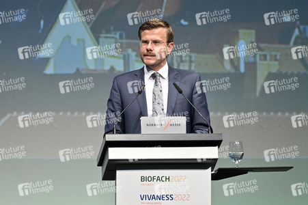 Eröffnung der BIOFACH und VIVANESS 2022 Messe in Nürnberg