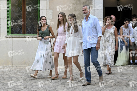 Die spanischen Royals besuchen die Kartause von Valldemossa