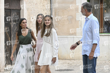 Die spanischen Royals besuchen die Kartause von Valldemossa