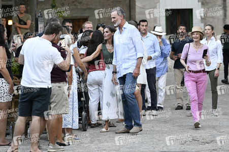 Die spanischen Royals besuchen die Kartause von Valldemossa