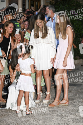 Die spanischen Royals besuchen die Kartause von Valldemossa