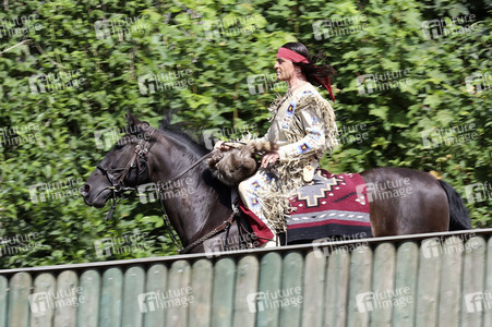 Aufführung von 'Der Ölprinz' bei den Karl-May-Festspielen 2022 in Bad Segeberg
