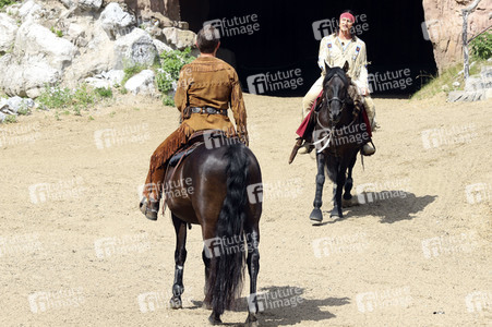 Aufführung von 'Der Ölprinz' bei den Karl-May-Festspielen 2022 in Bad Segeberg